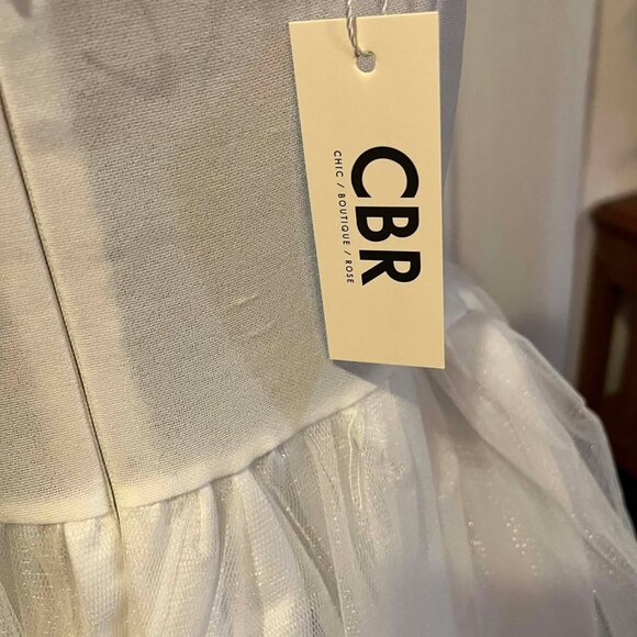 White Tulle Dress - Picture 4 of 4